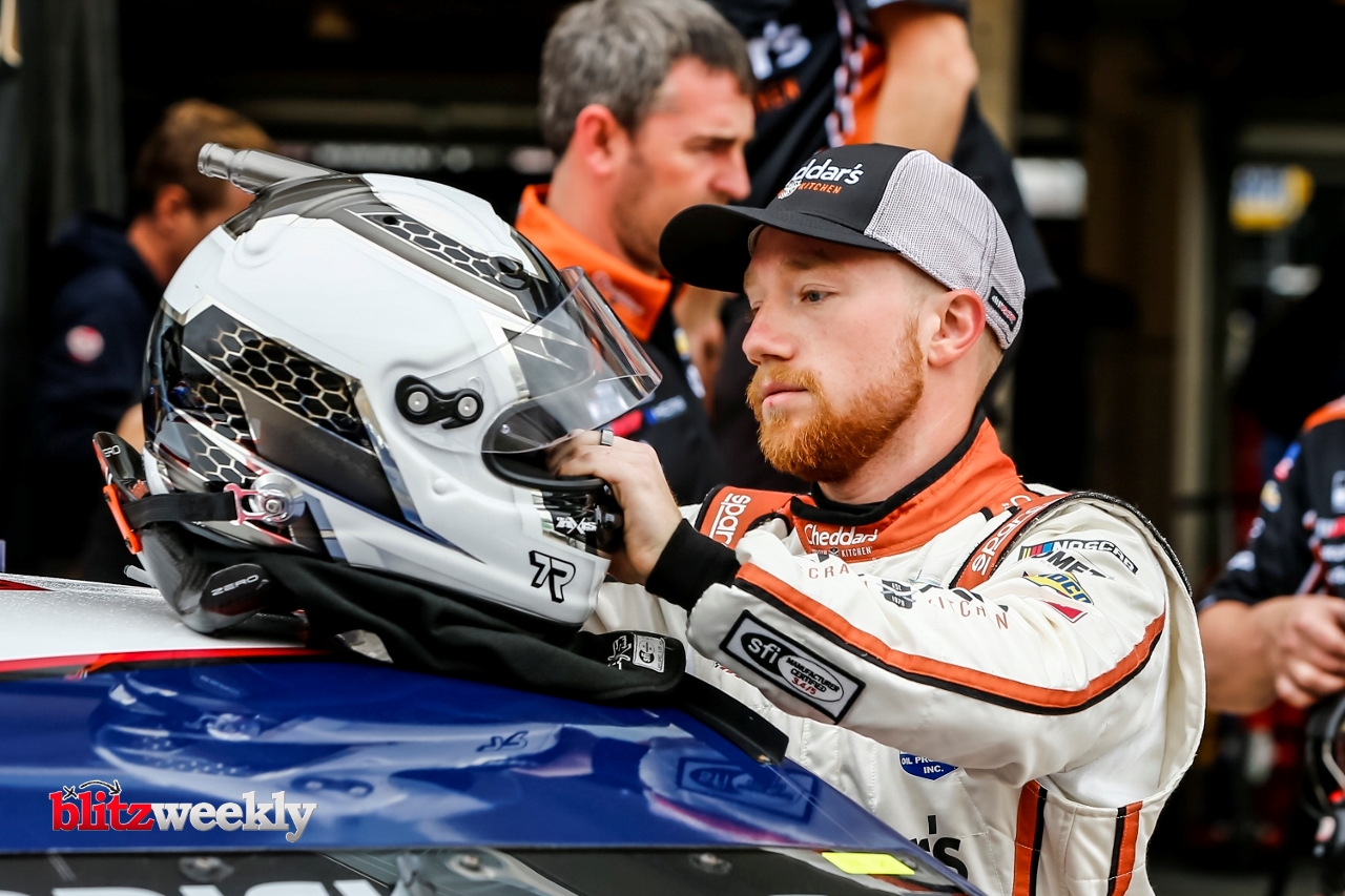 AUSTIN, TX - MAY 23: NASCAR Cup Series driver Tyler Reddick (8) gets ready for qualifying for the Inaugural EchoPark Automotive Texas Grand Prix on May 23, 2021 at the Circuit of The Americas in Austin, Texas. (Photo by Matthew Pearce/Icon Sportswire)