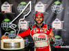 AUSTIN, TX - MAY 23: #9: Chase Elliott, Hendrick Motorsports, Chevrolet Camaro LLumar celebrates winning the inaugural EchoPark Automotive Texas Grand Prix NASCAR Cup Series race on May 23, 2021 at the Circuit of America in Austin, Texas.   (Photo by Davi
