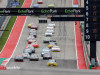 AUSTIN, TX - MAY 22: Drivers race down the front stretch during the Inaugural Pit Boss 250 NASCAR Xfinity Series on May 22, 2021 at Circuit of The Americas in Austin, Texas. (Photo by Matthew Pearce/Icon Sportswire)