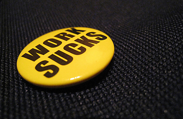 This button says it all! Photo Courtesy: © michelhrv / Flickr