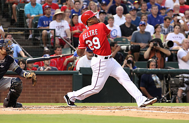The amazing Adrian Beltre like a fine wine has become a better hitter with age. Photo Courtesy: Dominic Ceraldi