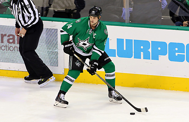 Frustration is starting to build up for the Dallas Stars captain. Photo Courtesy: Dominic Ceraldi