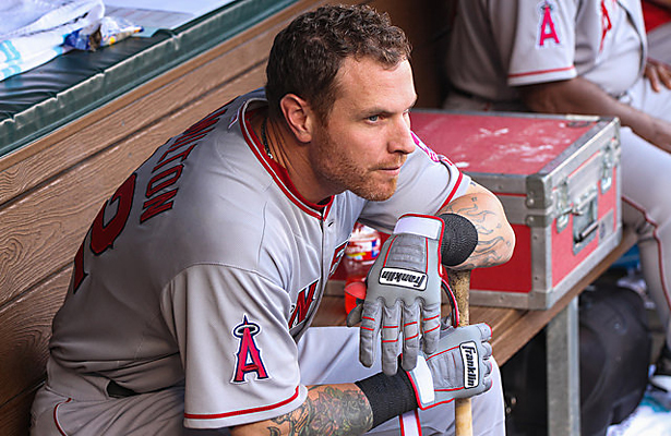 Oh how times change, first the shoulder and now cocaine for Josh Hamilton. Photo Courtesy: Darryl Briggs