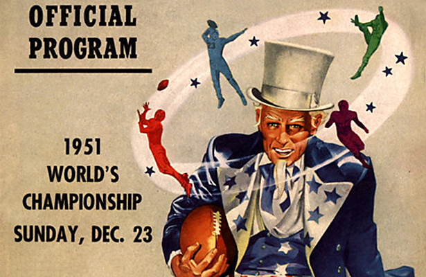 The 1951 Los Angeles Rams NFL Championship was also the State of California's first major professional championship. Photo Courtesy: Andy Moursund