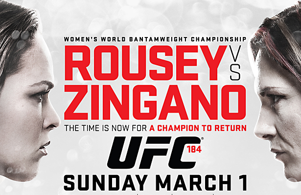 UFC 184 will attempt to make history again with its co-main events.