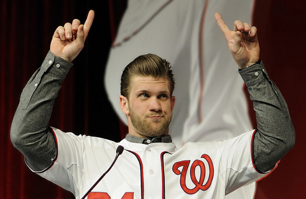 Bryce Harper knows that not much stands between the Nationals and the top of the NL East this season. Photo Courtesy: Scott Ableman