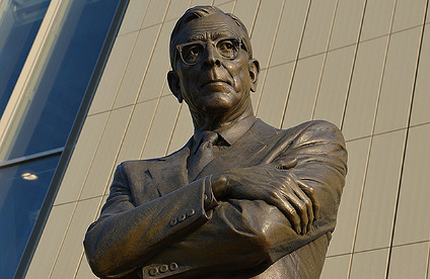 John Wooden is the standard when comparing greatness in college basketball. Photo Courtesy: Adam Fagen