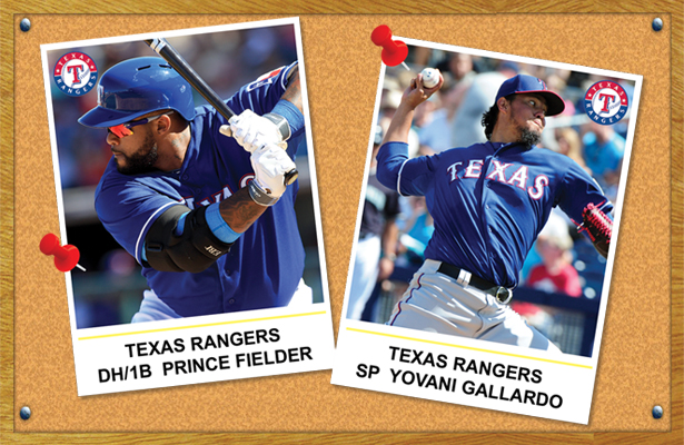 With both being on the Texas Rangers, Prince Fielder and Yovani Gallardo are in their happy place.