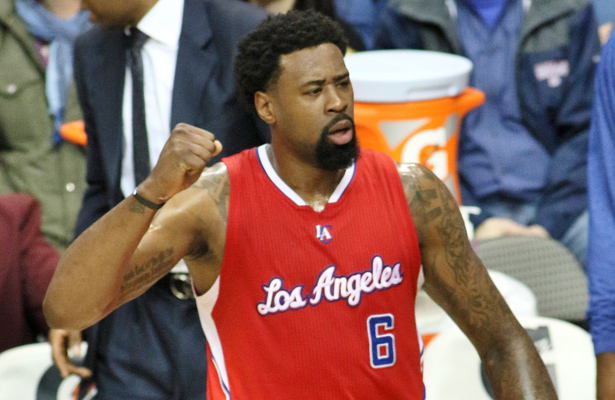 For Texan DeAndre Jordan all we can say is: "A Man Is Only As Good As His Word". Photo Courtesy: Dominic Ceraldi