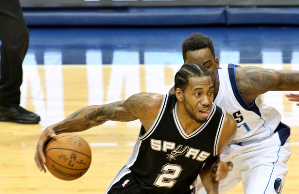 With a 5-year deal in place for Kawhi Leonard, the Spurs are now his team. Photo Courtesy: Dominic Ceraldi 
