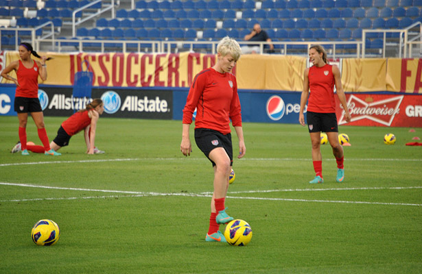 Megan Rapinoe and the U.S. Women's team are on a mission in this year's World Cup. Photo Courtesy: Nicole Miller