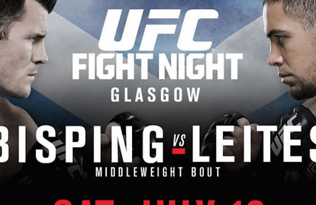 Although the UFC has held 15 fights in the UK previously, this will be the first one ever in Scotland.