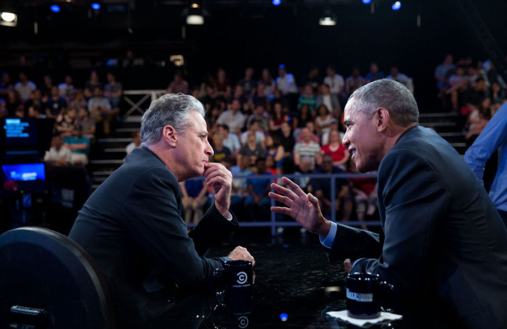 After 17 seasons Jon Stewart tops off 'The Daily Show' with the same humor and emotion he had since the beginning. Photo Courtesy: Peter Souza 