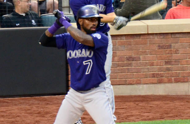 Perhaps Jose Reyes and the Colorado Rockies have lost their focus. Photo Courtesy: slgckgc