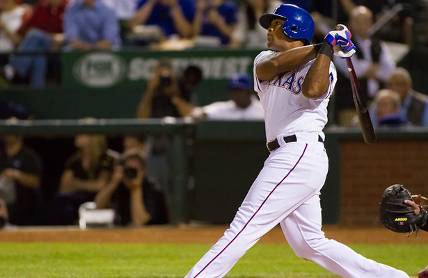 Adrian Beltre and the Rangers look to remain hot against the Houston Astros this weekend. Photo Courtesy: Darryl Briggs