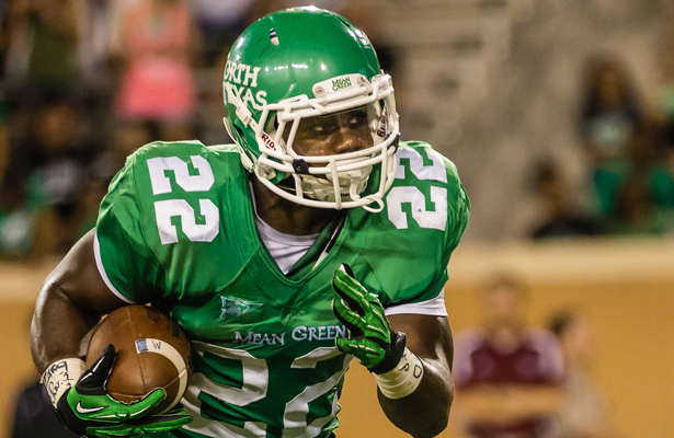 For the Mean Green offense to find success they'll need RB Antoinne Jimmerson to get going early. Photo Courtesy: Sandy McAnally