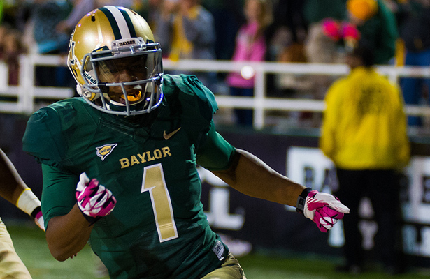 Corey Coleman had a huge game against the Mustangs with a TD and 178 yards receiving. Photo Courtesy: Matthew Lynch