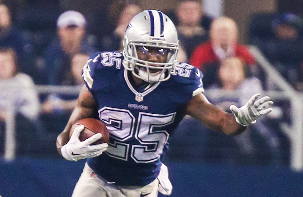 Lance Dunbar had a huge day against the Falcons hauling in 10 receptions for 100 yards. Photo Courtesy: Darryl Briggs