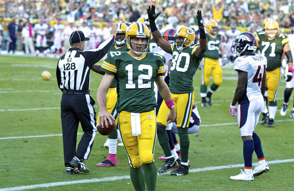 Can Aaron Rodgers lead the Packers to another division title? Photo Courtesy: Elvis Kennedy