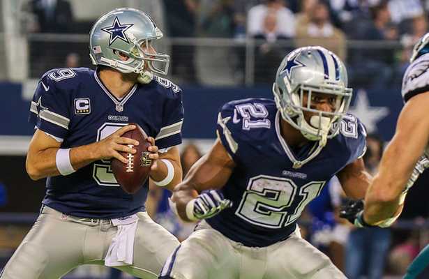 Tony Romo and Joseph Randle will have their hands full against the Eagles. Photo Courtesy: Darryl Briggs