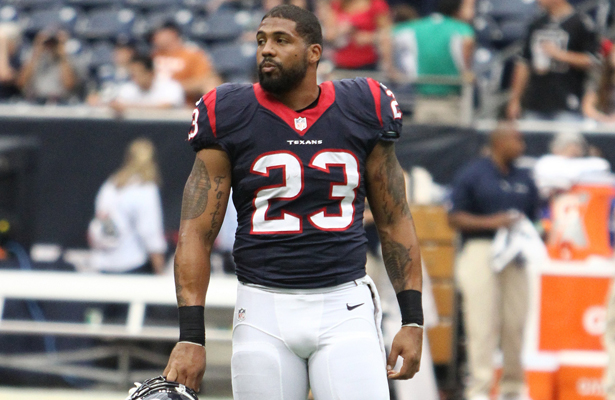 The Houston Texans will be without the services for the remainder of the season of RB Arian Foster who left the Dolphins game with an Achilles injury. Photo Courtesy: Rick Leal 