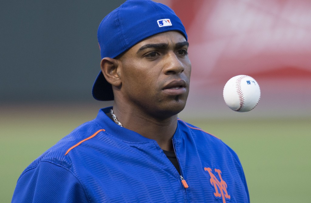 Star hitter Yoenis Cespedes and the New York Mets host the NLCS against the young, talented Chicago Cubs. Photo Courtesy: Keith Allison