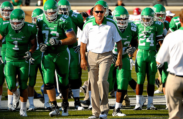 UNT Head Coach Dan McCarney had a 22-32 records in his time with the Mean Green. Photo Courtesy: Joe Lorenzini
