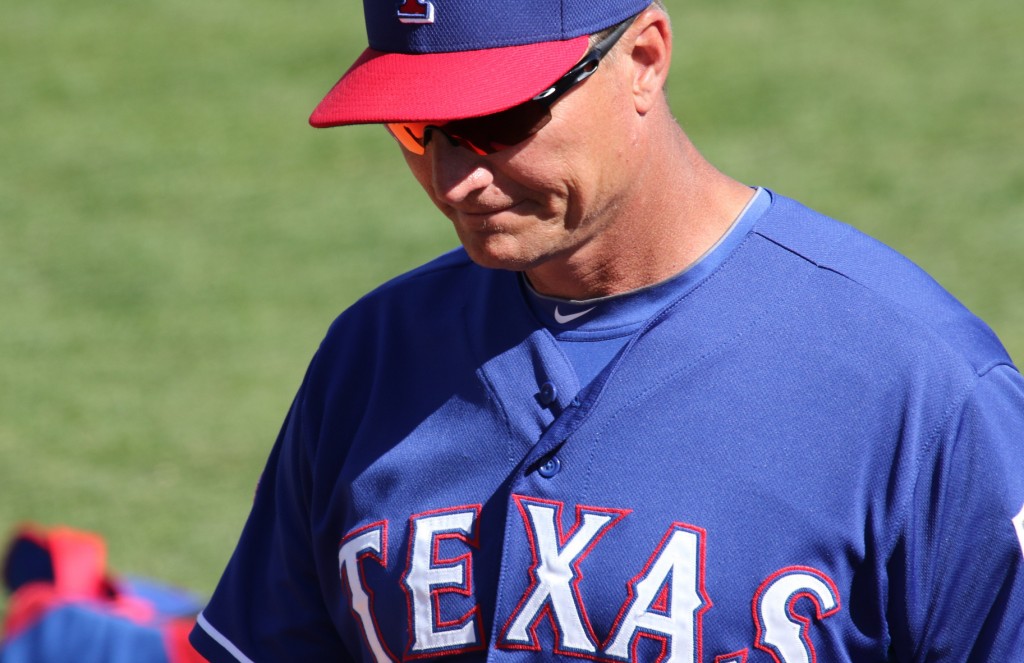 Jeff Banister and the Texas Rangers face the Toronto Blue Jays in the ALDS. Photo Courtesy: Mike LeChance
