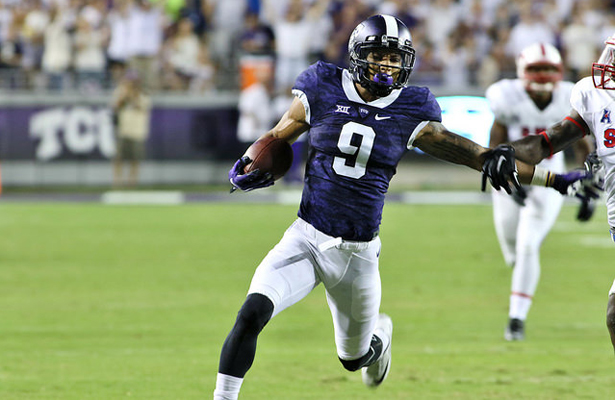 Expect a big game from Frogs WR Josh Doctson against the Wildcats. Photo Courtesy: Dominic Ceraldi