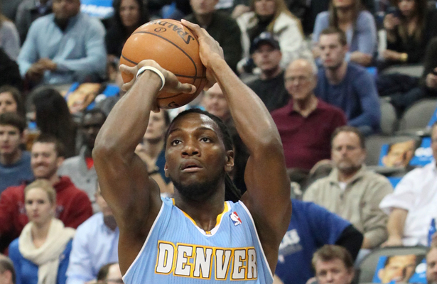Denver Nuggets PF Kenneth Faried had 10 points and 10 rebounds against the Mavericks. Photo Courtesy: Dominic Ceraldi