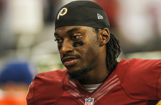 It is far from over for Robert Griffin III but so far his tale has been a most unfortunate one in the NFL. Photo Courtesy: Darryl Briggs