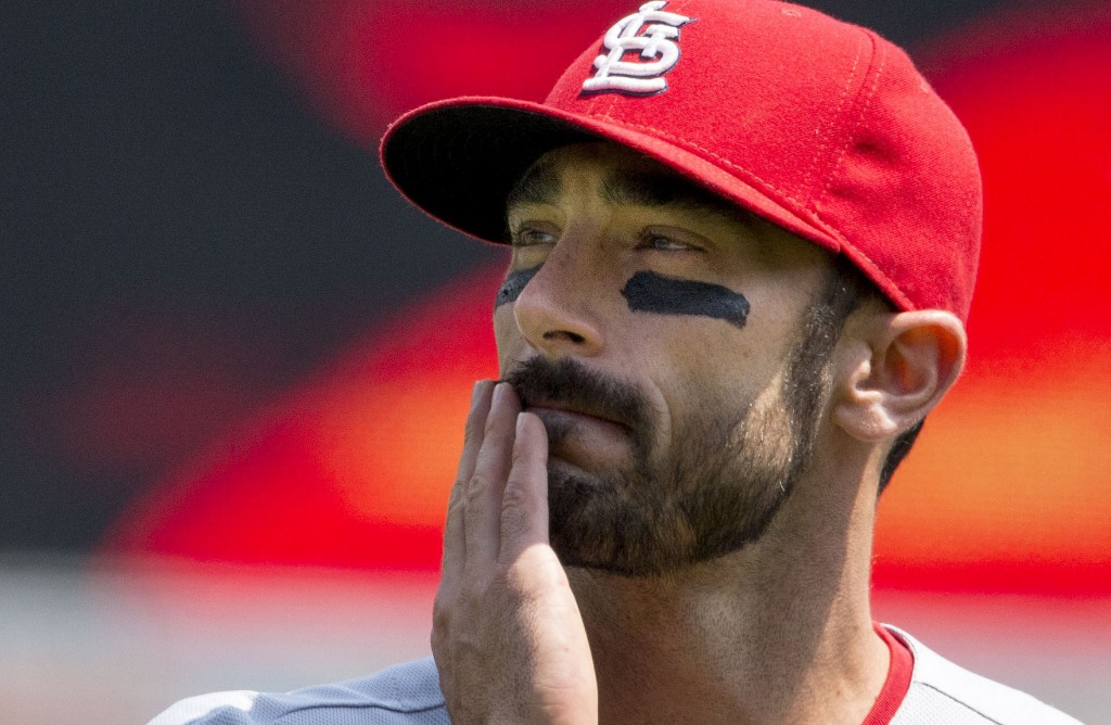 Matt Carpenter and the Cardinals face their division rivals, the Chicago Cubs in the NLDS.