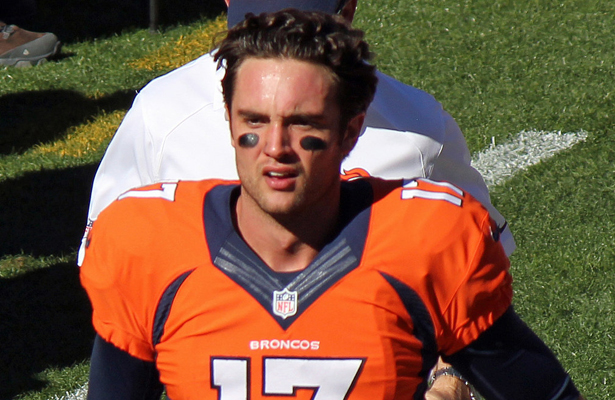 Broncos QB Brock Osweiler lead the Broncos to victory in his first career start. Photo Courtesy: Jeffrey Beall