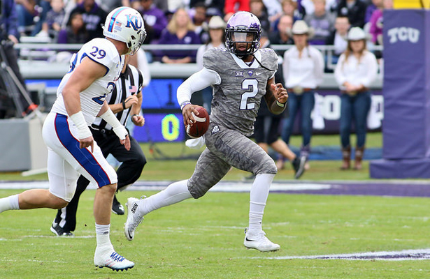 The status of TCU QB Trevone Boykin is still unknown for Saturday's game with the Oklahoma Sooners. Photo Courtesy: Dominic Ceraldi