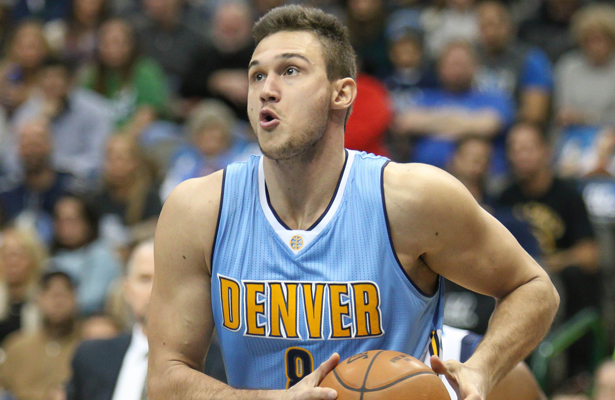Nuggets SF Danilo Gallinari is playing heavy minutes and scoring lots of points. Photo Courtesy: Michael Kolch