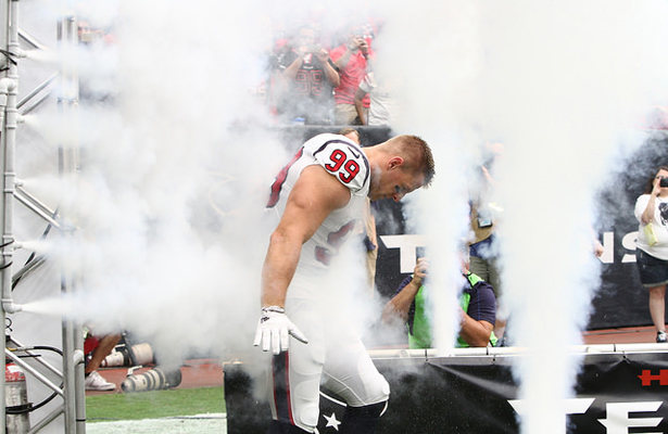 J.J. Watt and the Houston Texans will be fired up for their game with the Chiefs. Photo Courtesy: Rick Leal
