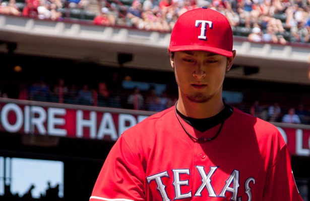 It has been two months since Yu Darvish has won a game despite three consecutive quality starts. Photo Courtesy: Kent Gilley