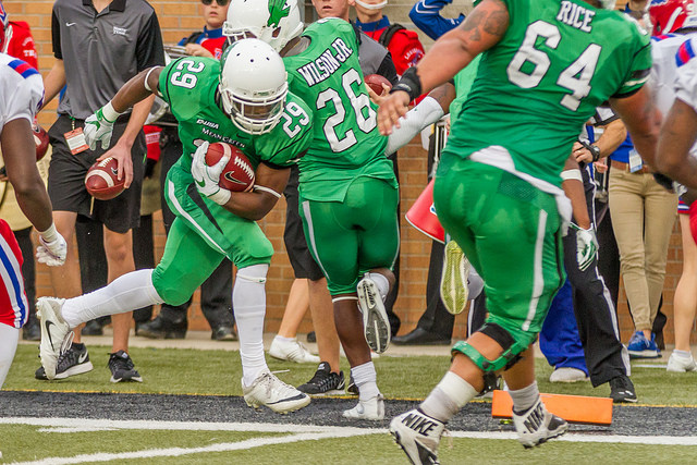 The Mean Green must win out to make the postseason this year. Photo Courtesy: Sandy McAnally