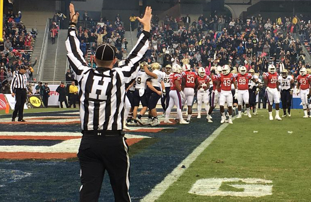 This year's Lockheed Martin Armed Forces Bowl was a high-scoring affair as the Bulldogs downed the Midshipmen 48-45 on a last second field goal. Photo Courtesy: Armed Forces Bowl Facebook Page