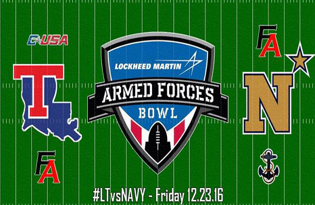 It's the Bulldogs aerial threat vs the Midshipmen's triple-option attack which will be on display at this year's Armed Forces Bowl. Photo Courtesy: Football Alliance Facebook Page