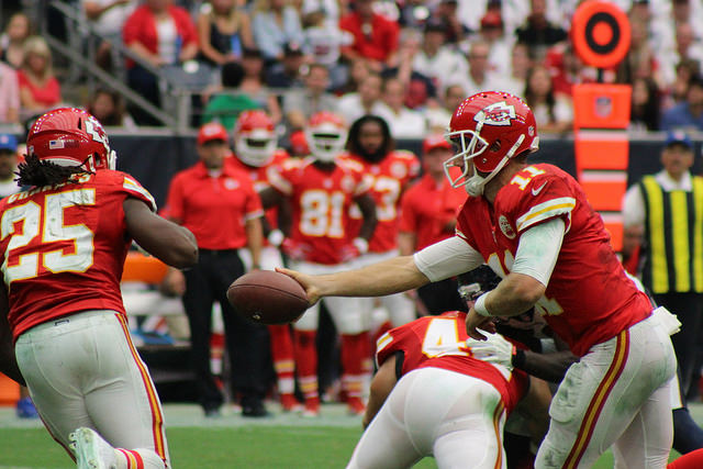 For the Chiefs offense and Alex Smith to be effective, the run game must find success. Photo Courtesy: Victor Araiza