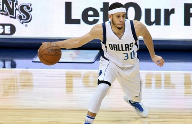 Seth Curry started the game against the Lakers and has been on a hot streak. Photo Courtesy: Dominic Ceraldi
