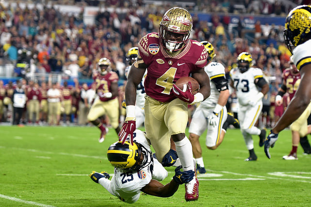 Is Florida State RB Dalvin Cook ready for the Big Apple? Photo Courtesy: MGoBlog