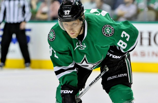 Ales Hemsky secured his first goal of the season Thursday against the Canucks. That's good news for the forward who's season has been riddled with injury. Photo Courtesy: Dominic Ceraldi