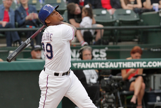 The Texas Rangers need a healthy, confident Adrian Beltre at the dish. Photo Courtesy: Darryl Briggs