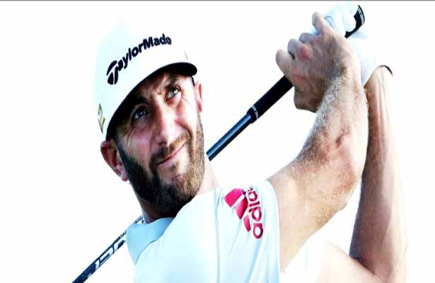 Known for his driving prowess, Dustin Johnson had to rely on a 17-foot putt to to force a playoff. Photo Courtesy: Dustin Johnson Twitter Account