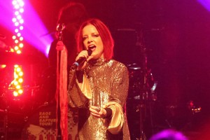 Shirley Manson of Garbage had great stage presence and belted out several hits. Photo Courtesy: Michael Kolch