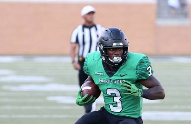 Mean Green RB Jeffery Wilson has rushed for over 500 yards through four games this season. Photo Courtesy: Dominic Ceraldi