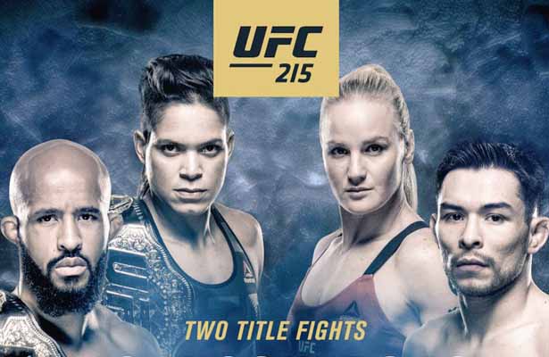 UFC 215 has a great card and features two title fights! Awesome!
