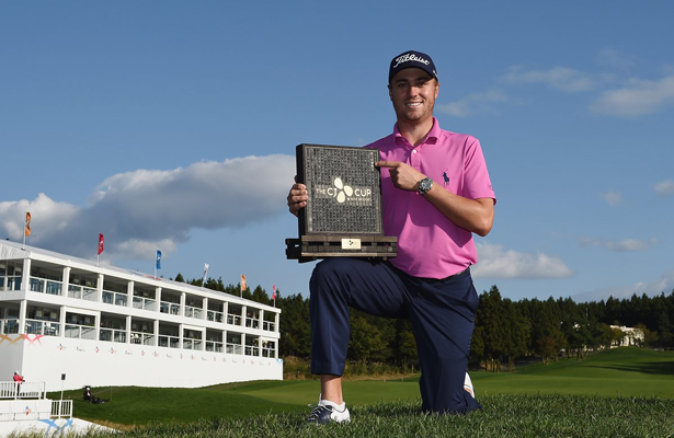 Justin Thomas capped his breakout year on the PGA Tour by winning the CJ Cup in South Korea. Photo Courtesy: @PGATour Twitter Account